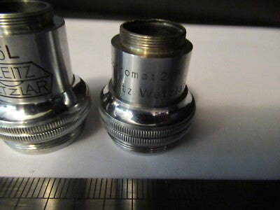 FOR PARTS ANTIQUE ERNST LEITZ OBJECTIVE 6L MICROSCOPE PART AS PICTURED &9-A-79