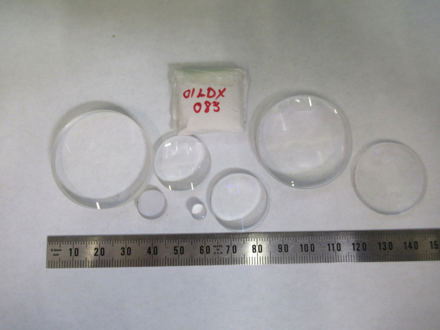 LOT OPTICAL GLASS LENSES ASSORTED LASER OPTICS NICE AS PICTURED U8-A-116