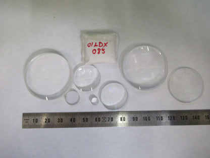 LOT OPTICAL GLASS LENSES ASSORTED LASER OPTICS NICE AS PICTURED U8-A-116