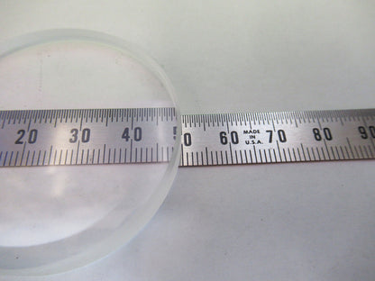 OPTICAL FLAT MIL SPEC BK7 GLASS THICK OPTICS AS PICTURED 80-B-23