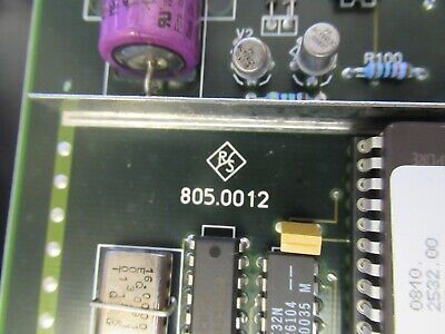 BOARD for ROHDE & SCHWARZ EMI RECEIVER MODULE 805.0012 &B4-A-05