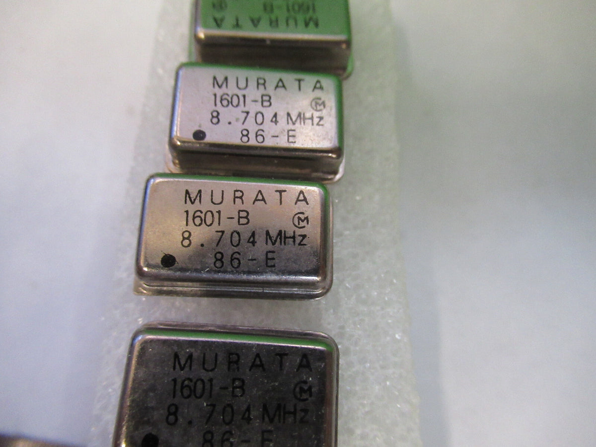 Lot 6 Ea Murata Electronics Quartz Oscillator Frequency 8.704 MHz