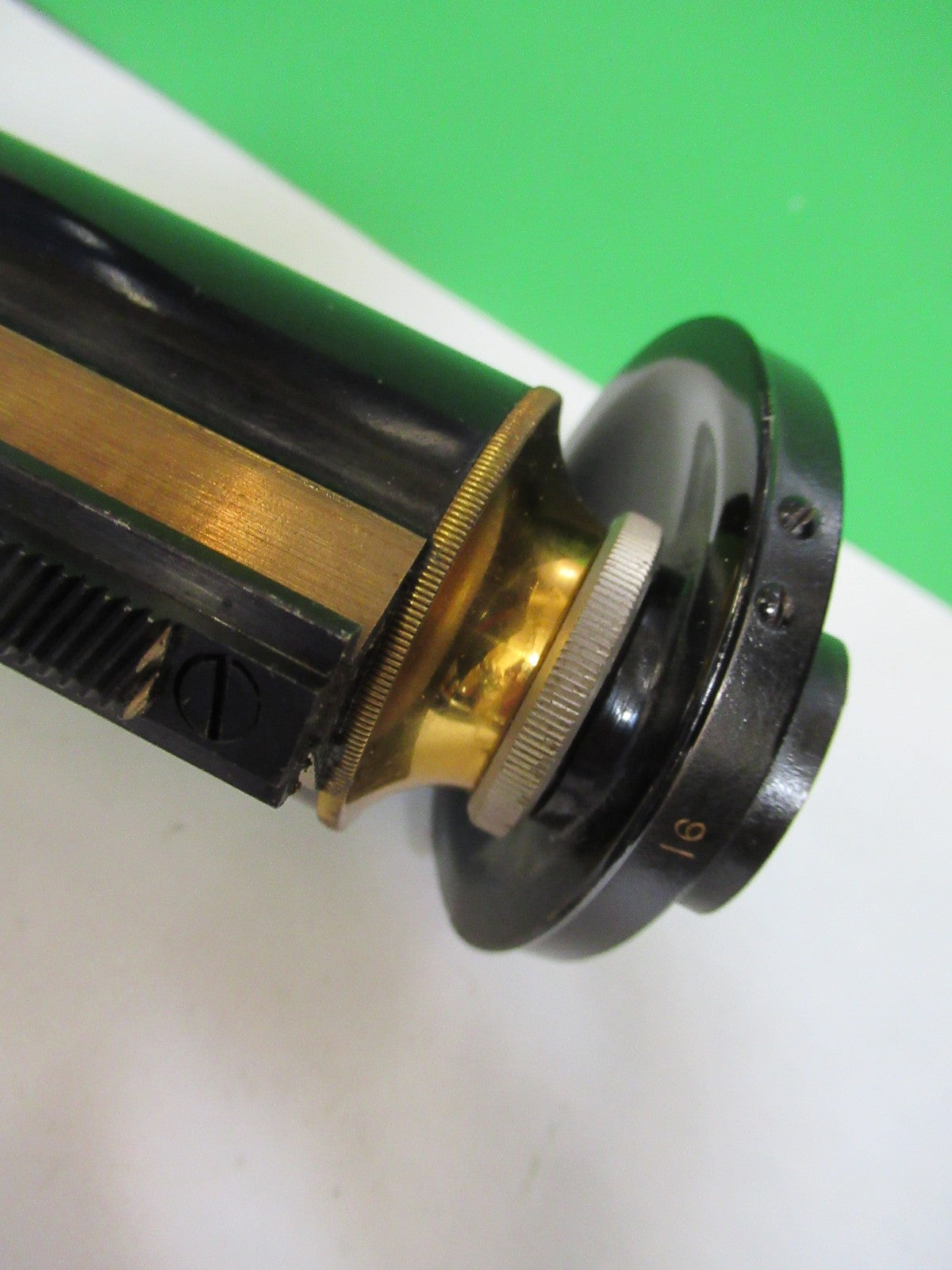 Spencer Lens Co. American Optical Co. Antique Tubus + Nosepiece Old Microscope Part