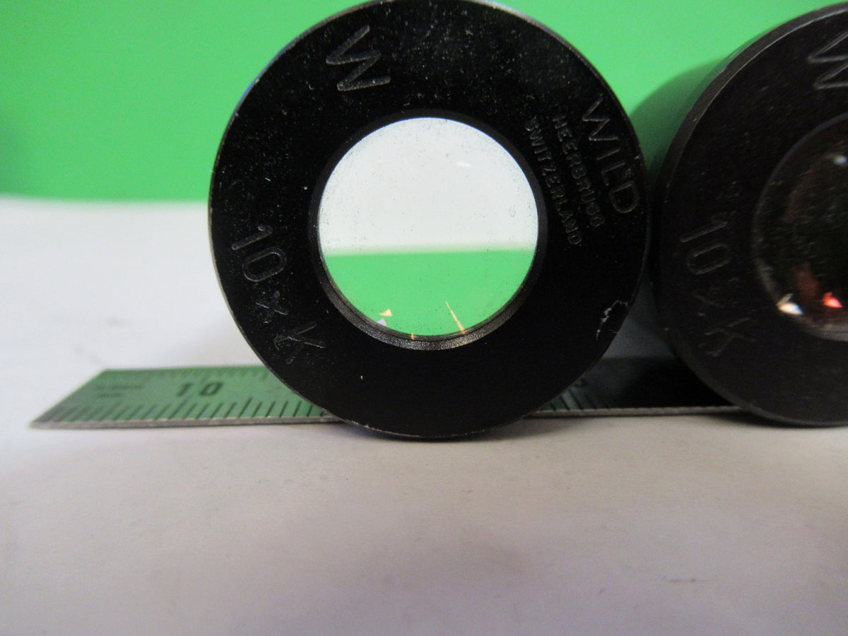 Wild Swiss Eyepiece 10xK Pair M20 Microscope Part