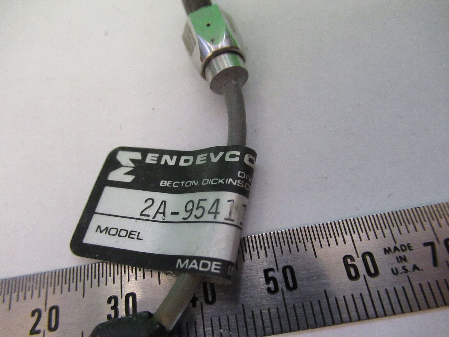 MEGGITT ENDEVCO PRESSURE SENSOR 500 PSI 8530A-500  AS PICTURED #z1-a-215