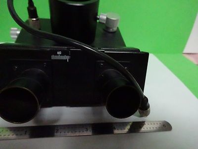 MICROSCOPE PART LEITZ GERMANY HEAD 512737 ORTHOLUX II OPTICS AS IS BIN#Y1-05