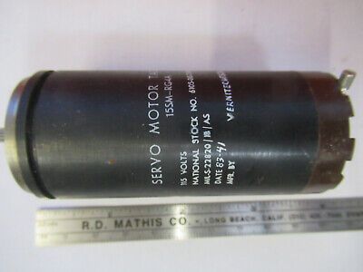 SERVO MOTOR AIRCRAFT TACHOMETER GENERATOR NSN 6105-00-728-0252   AS PIC &A7-B-33