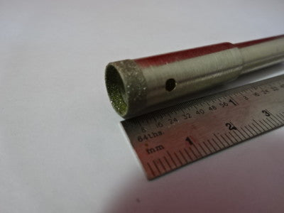 DIAMOND EMBEDDED DRILL BORE TOOL for METALS or OPTICS as pictured &51-A-10