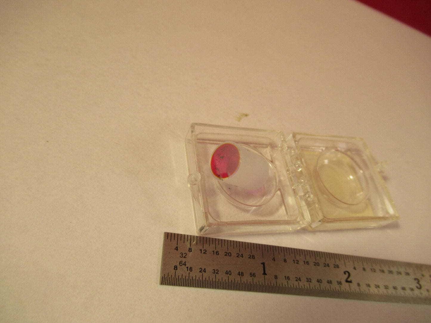 OPTICAL COATED LENS SPECTRA PHYSICS LASER OPTICS AS PICTURED &FT-5-153