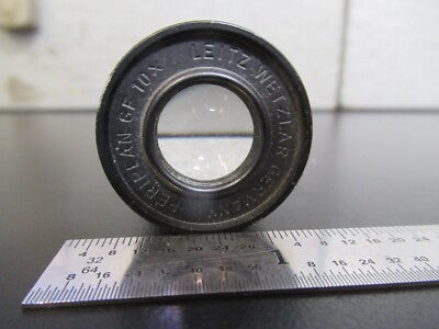 Ernst Leitz Wetzlar Eyepiece Gf 10X Optics Lens Microscope Part