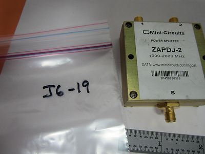MINI CIRCUITS ZAPDJ-2 POWER SPLITTER 2GHz RF MICROWAVE FREQUENCY BIN#J6-19