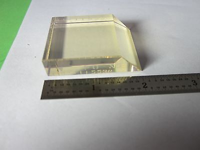 OPTICAL TRUNCATED BRISK PRISM LASER OPTICS BIN#34-62