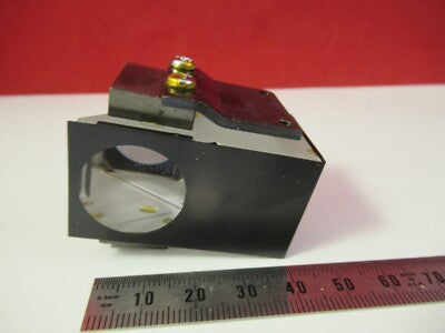Optical Glass Prism Olympus Japan Head Microscope Part Optics AS Pic