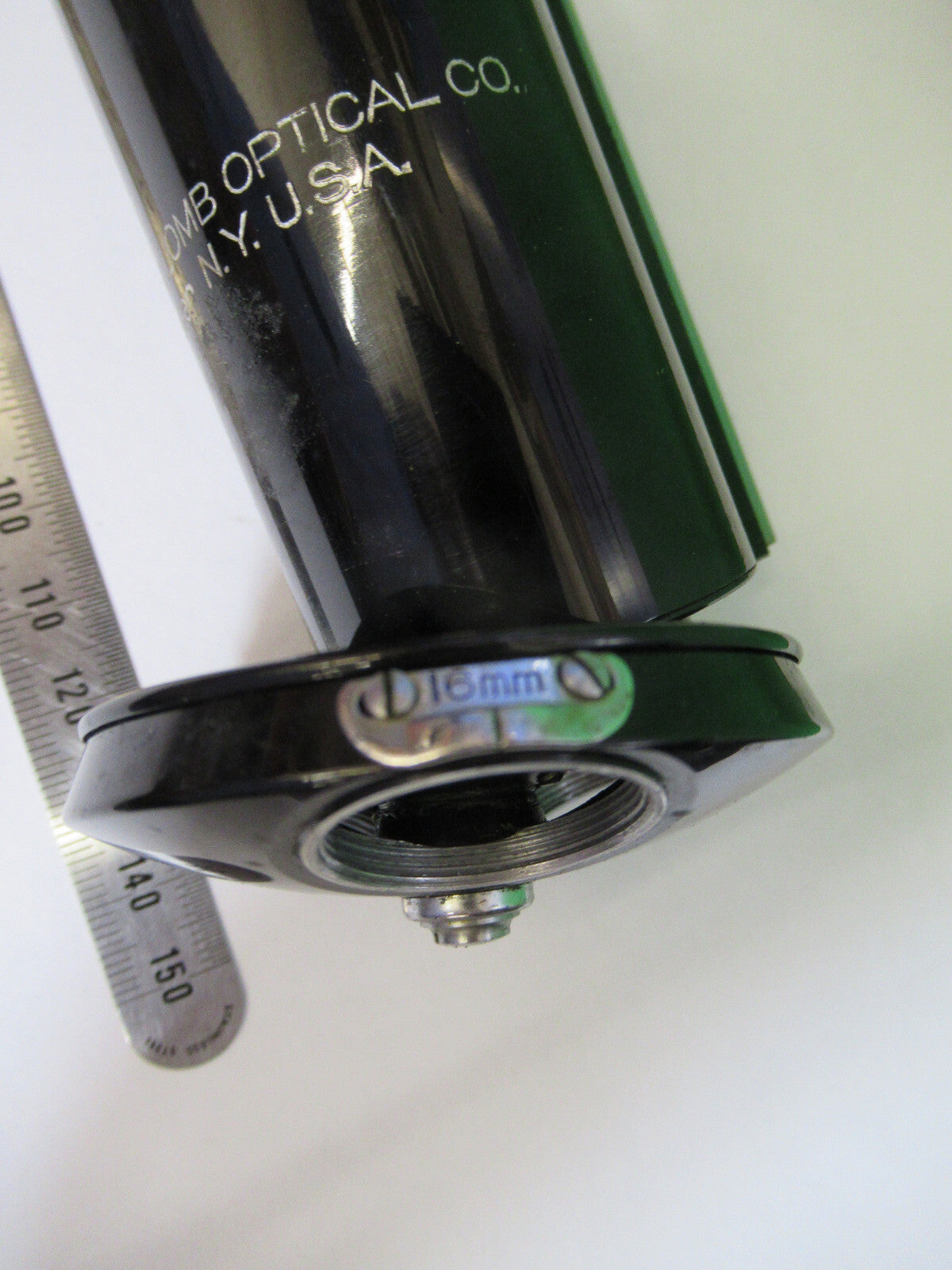 Vintage Bausch & Lomb Tubus + Nosepiece Microscope Part