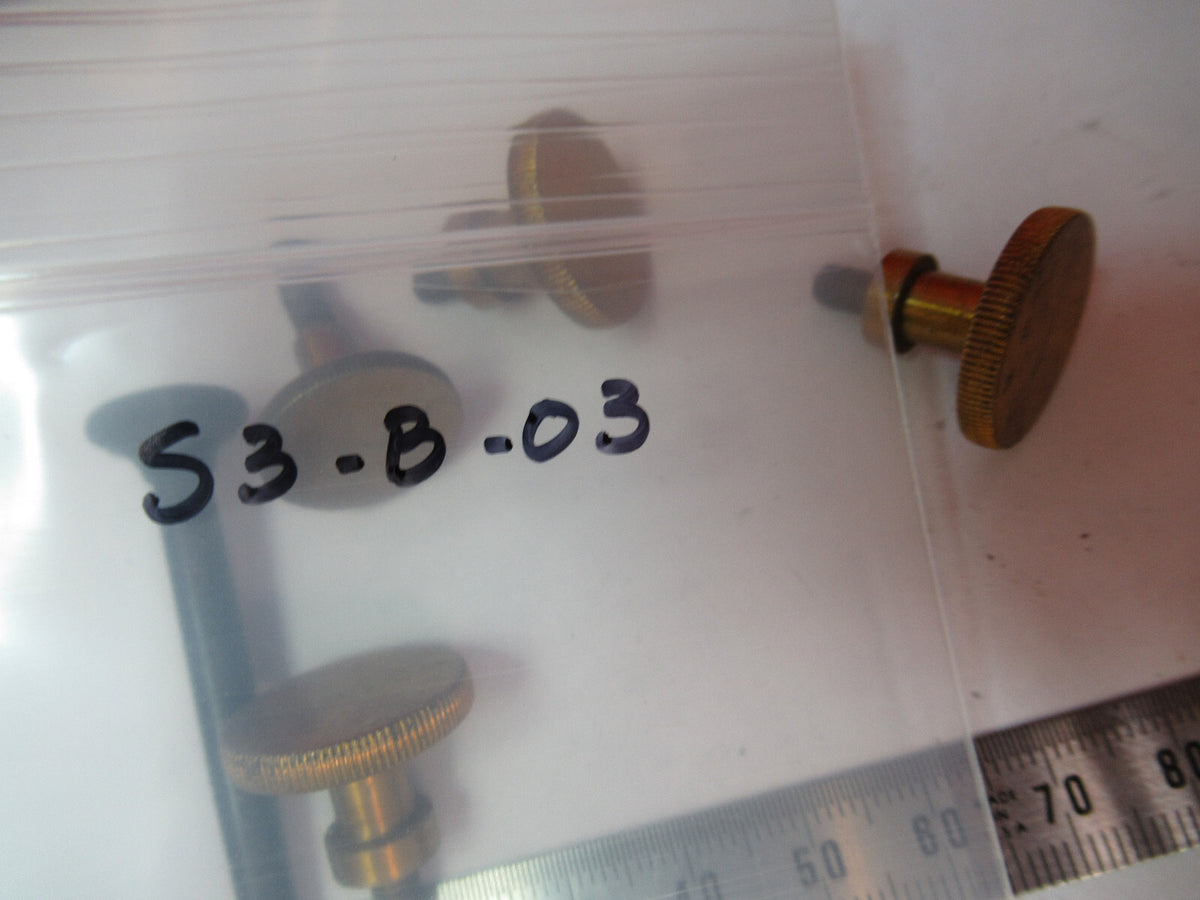 ANTIQUE BRASS LOT VERY OLD SCOPES MICROSCOPE PART AS PICTURED S3-B-03