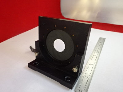 MICROSCOPE PART REICHERT AUSTRIA IRIS DIAPHRAGM ILLUMINATOR OPTICS AS IS V4-A-04