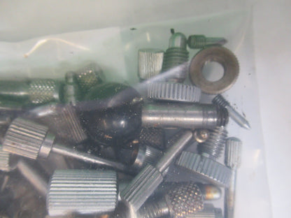 LOT ASSORTED SCREWS MULTIPLE SCOPES MICROSCOPE PART AS PICTURED #W5-B-39