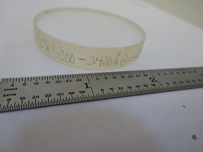 OPTICAL INFRARED BEAM SPLITTER LENS LASER OPTICS AS IS BIN#J6-B-06