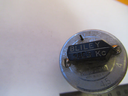 BLILEY RESONATOR QUARTZ CRYSTAL VF1 VARIABLE FREQUENCY AS PICTURED Y1-A-33