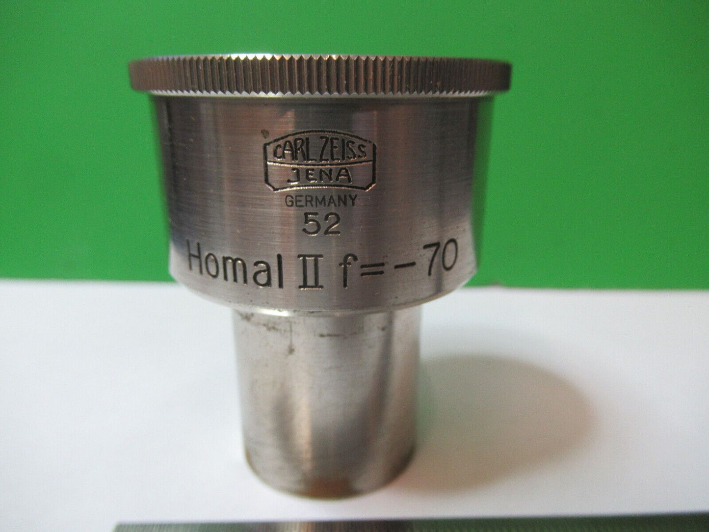CARL ZEISS JENA HOMAL II f=-70 OKULAR MIKROSKOP TEILOPTIK AS PIC &amp;R3-B-107 