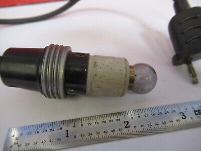LEITZ WETZLAR GERMANY LAMP CABLE ASSEMBLY MICROSCOPE PART AS PICTURED &Q1-A-17