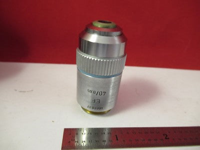 Ernst Leitz Germany Objective Ef 40X /160 Microscope Part Optics