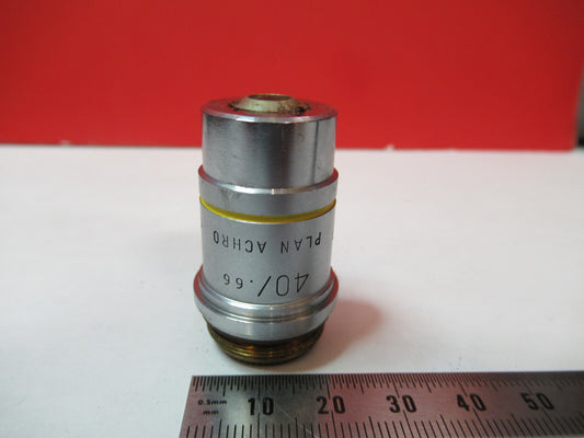 PLAN ACHRO AO AMERICAN 40X OBJECTIVE OPTICS MICROSCOPE PART AS PICTURED T9-A-42
