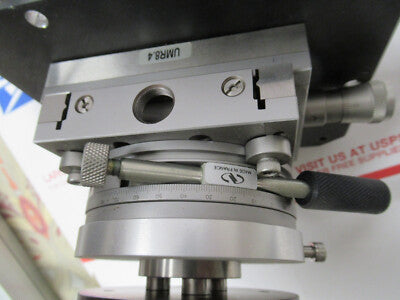WIRE BONDER HEATED STAGE VACUUM + XY NEWPORT ROTABLE FIXTURE AS PICTURED &TB-4