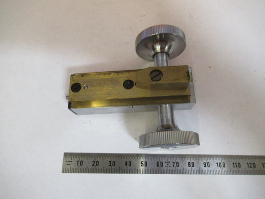 Unitron Japan Knobs Stage Holder Microscope Part