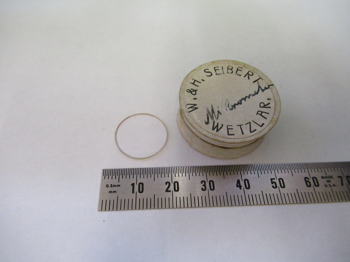 Antique Seibert Germany Micrometer Reticle Microscope Part