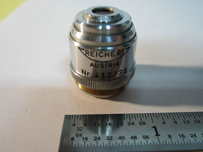 Microscope Part Objective Reichert Austria 8X Optics