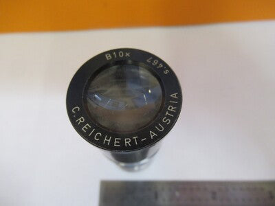 C. Reichert B 10X Austria Eyepiece Microscope Part Optics