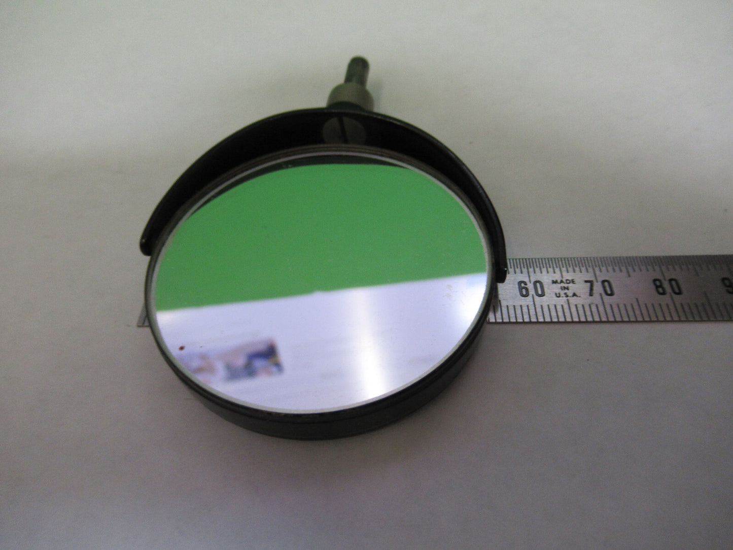 CARL ZEISS GERMANY ANTIQUE MIRROR ASSEMBLY OPTICS MICROSCOPE PART  B7-B-03