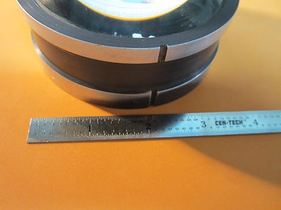 Optical large mounted convex concave lens [severe scratches] Laser Optics