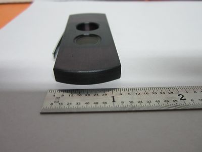 MICROSCOPE PART POLARIZER SLIDE ??  POL OPTICS BIN#B1-R-17