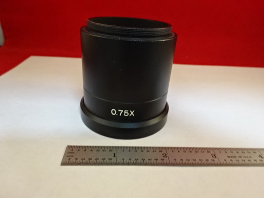 Microscope Part Stereo Objective 0.75X Magnification Optics