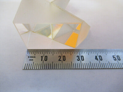 Olympus Japan Glass Prism Head Optics Microscope Part
