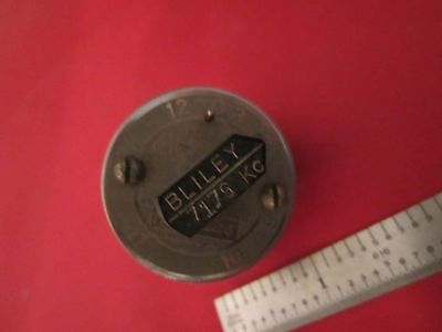 VINTAGE WWII BLILEY QUARTZ CRYSTAL VARIABLE FREQUENCY VF1 7176 KC
