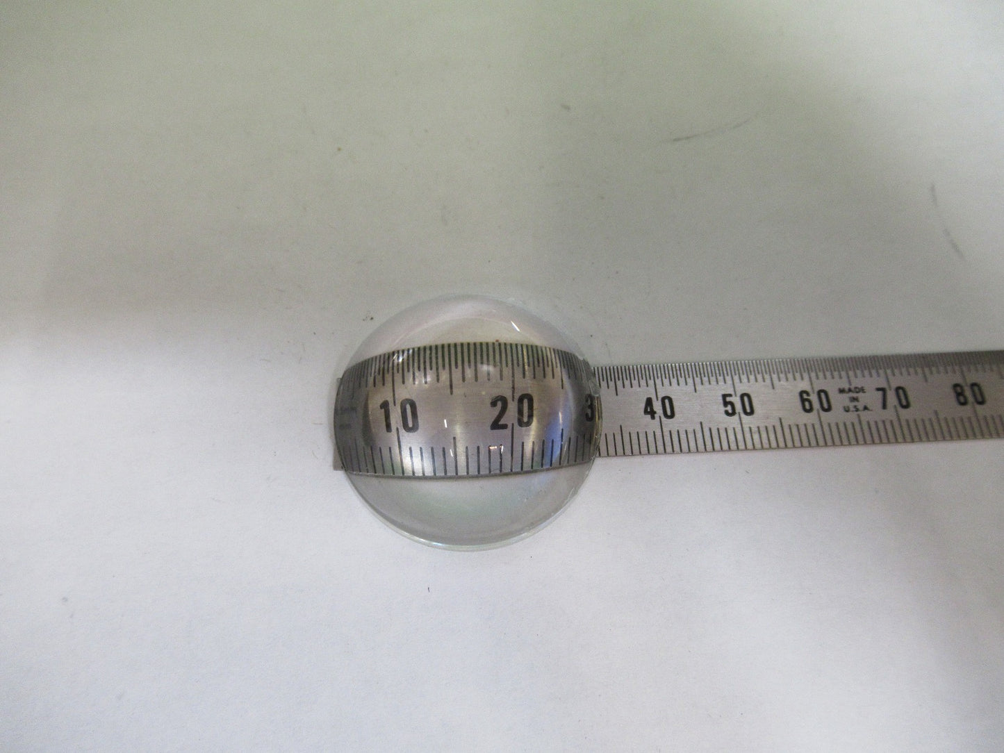 OLYMPUS JAPAN ILLUMINATOR LENS CONVEX OPTICS MICROSCOPE PART AS PICTURED T4-A-43