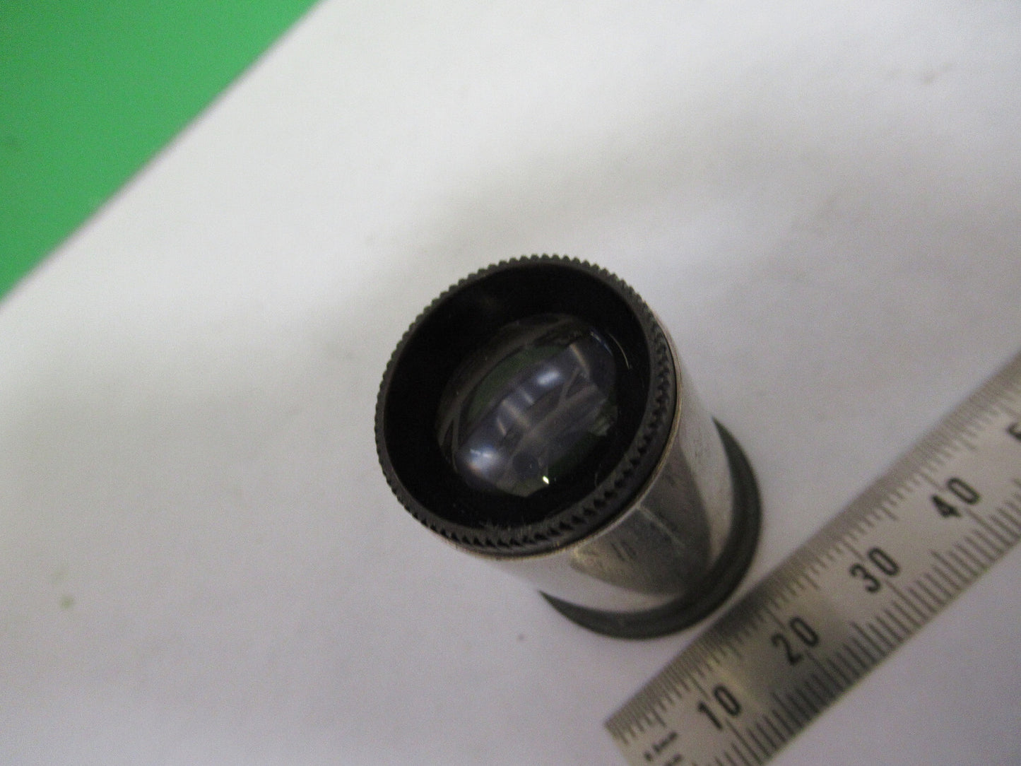 Antique Unbranded Eyepiece Ocular "4" Microscope Part