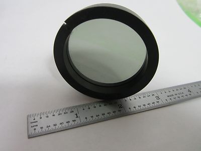 MICROSCOPE PART POLARIZER PLASTIC [scratches] OPTICS AS IS BIN#R8-21