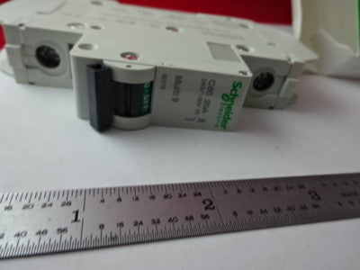 SCHNEIDER ELECTRIC MULTI 9 C60 20A CIRCUIT BREAKER 60113 FRANCE AS IS #83-R-99