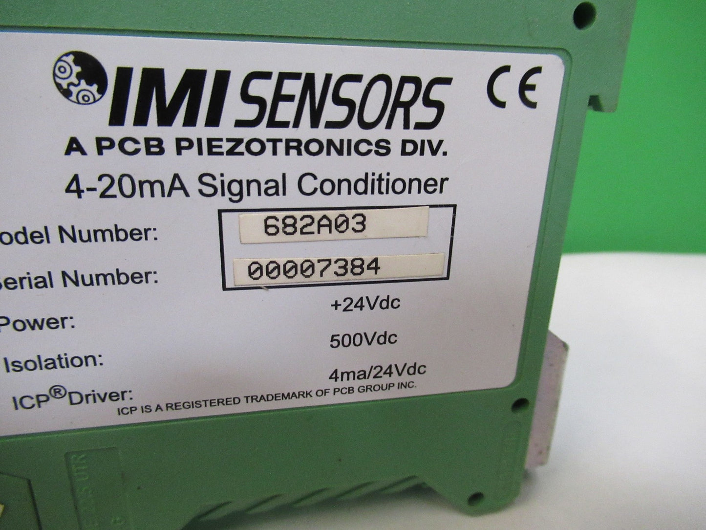 PCB PIEZOTRONICS 682A03 4-20 mA SIGNAL PLC for ACCELEROMETER AS PIC V3-A-47