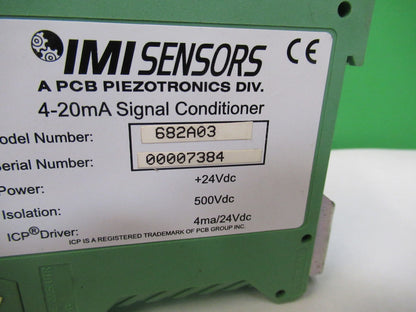 PCB PIEZOTRONICS 682A03 4-20 mA SIGNAL PLC for ACCELEROMETER AS PIC V3-A-47