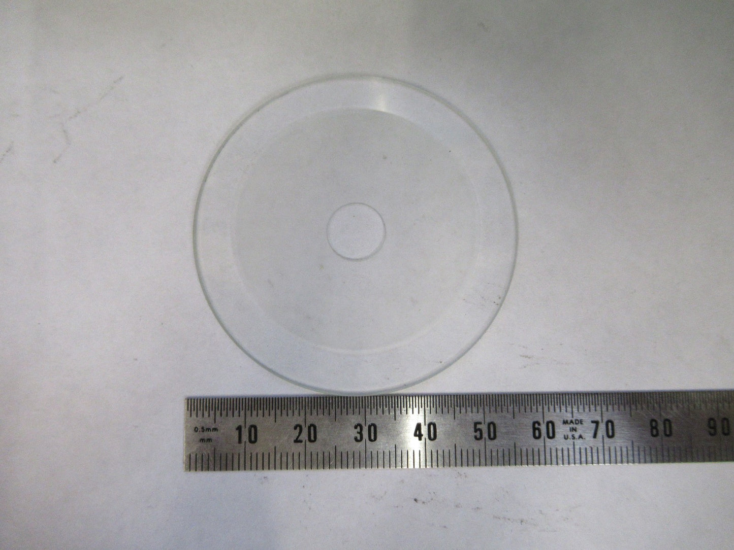 ZEISS GERMANY GLASS STAGE SPECIMEN MICROSCOPE PART AS PICTURED V8-B-40