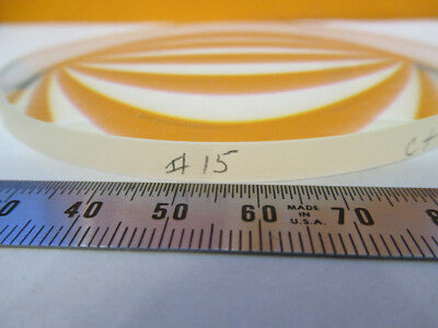 HUGE OPTICAL LENS CONVEX CONCAVE GLASS BK7 PRO LASER OPTICS AS PICTURED #P2-A-72
