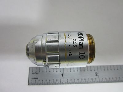 MIKROSKOPTEIL OBJEKTIV OLYMPUS JAPAN MDPLAN 10X OPTICS BIN#H6-08