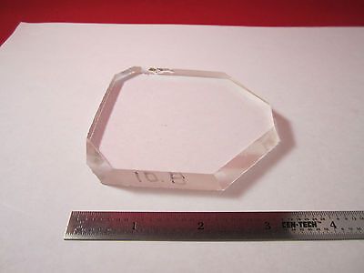 LARGE SYNTHETIC QUARTZ SLAB SINGLE CRYSTAL #1-7-7  BIN#1