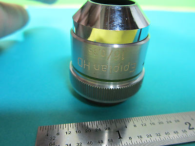 MICROSCOPE OBJECTIVE EPIPLAN HD 16X ZEISS GERMANY OPTICS BIN#B3-20