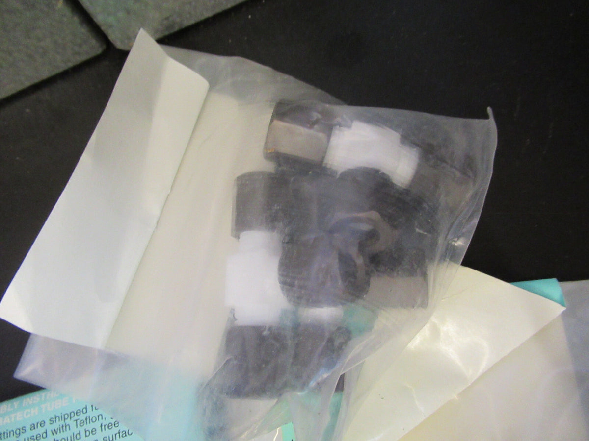 Plasmatech Fixtures Fittings Teflon Ptfe Vacuum Items Lot